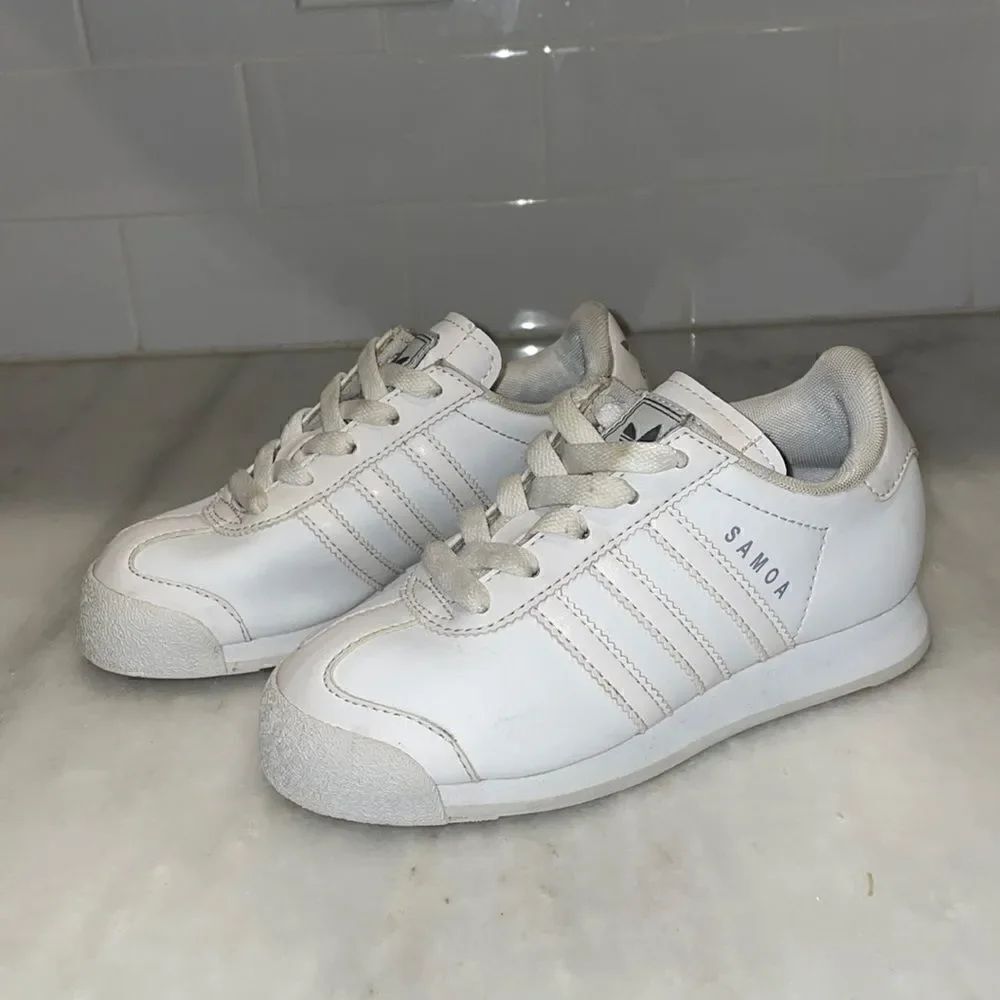 Adidas Kids Sneakers Originals Samoa White Silver Little Kid Big Kid